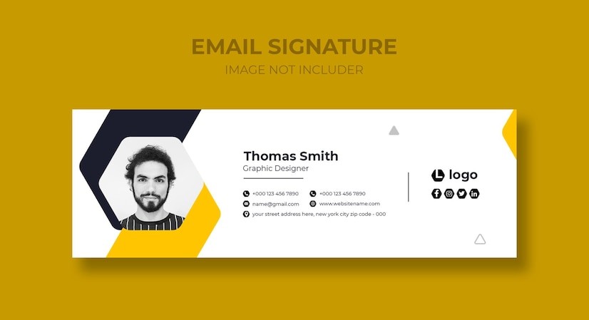 Best practices and examples for email signature design